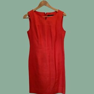 Kelly Graham Womens Linen Sleeveless Dress Sz6 Pre-owned